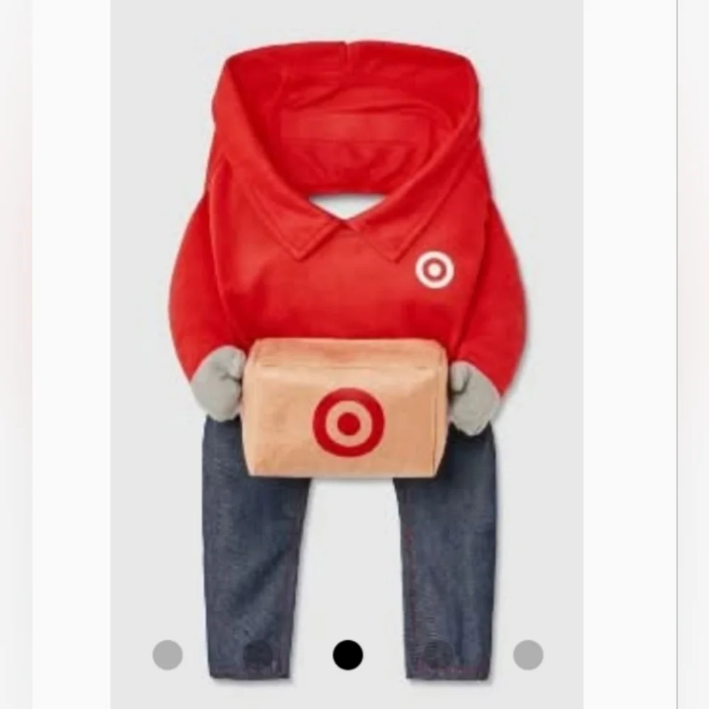 Target Team Member Jeans Dog Cat  Frontal Costume XS Dress Up Halloween